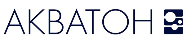 Акватон логотип Aquaton logo 600х140 px