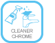 Для смесителей, хромированных аксессуаров и гидромассажных панелей используйте RAVAK Cleaner Chrome.