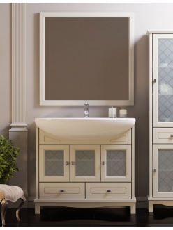 Опадирис Омега 90 – Комплект мебели для ванной комнаты