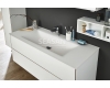 Puris Ice line 120 – Комплект мебели для ванной комнаты, тумба с 2-мя ящиками