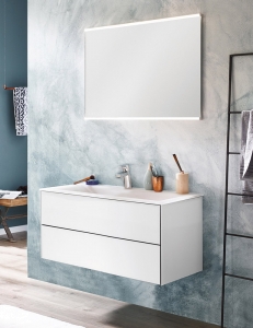 Puris Ice line  90 – Комплект мебели для ванной комнаты