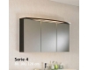 Puris Speed Serie 4 Зеркальный шкаф на 80, 100 или 120 см, с led подсветкой