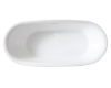 Abber AB9205 Ванна акриловая отдельностоящая, 180х84 см, белый