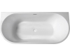 Abber AB9216-1.3  Ванна акриловая пристенная, 130х70 см, белый