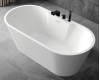 Abber AB9299-1.5 Ванна акриловая отдельностоящая, 150х80 см, белый