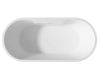 Abber AB9299-1.6 Ванна акриловая отдельностоящая, 160х80 см, белый