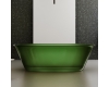 Abber Kristall AT9707Emerald Ванна прозрачная отдельностоящая, 170х75 см, зеленый