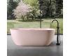 Abber Frankfurt AM9941MP Ванна из искусственого камня с природной текстурой, розовый