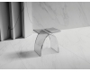 Abber Kristall AT1739Perle – Стульчик для ванной прозрачный