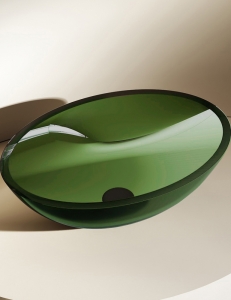 Abber Kristall AT2802Emerald Раковина накладная 50 см, зеленый