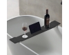 Abber Stein AS1601MB – Полка для ванны 86 см черный матовый