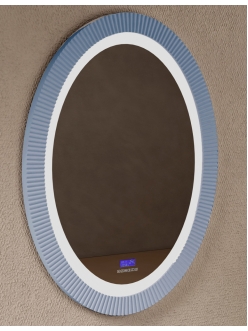 Abber Stein AS6601Blau – Зеркало овальное 60 см голубой