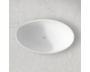 Abber Stein AS9639 Ванна из искусственного камня отдельностоящая, 180х110 см, белый