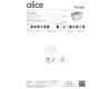Alice Wunder 45000108 унитаз подвесной безободковый, сиденье микролифт, черный матовый