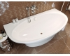 AquaStone Мальта 189 – Овальная пристенная ванна из искусственного камня