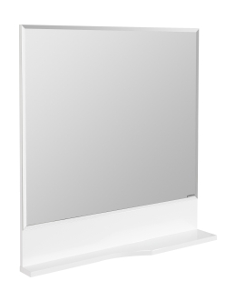Комплект Aquaton Инди 80 – Зеркало (Белый Глянцевый)