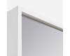 Комплект Aquaton Капри 60 – Зеркальный шкаф, Белый глянцевый