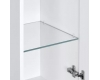 Aquaton Мадрид 120 – Зеркальный шкаф, Белый глянцевый