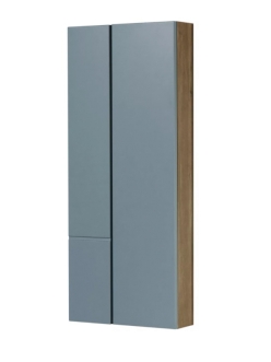 Aquaton Мишель 43 – Шкафчик для зеркала, Фьорд / Дуб Рустикальный (1A244203MIX30)