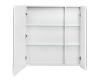 Комплект Aquaton Нортон 100 – Зеркальный шкаф, Белый глянцевый