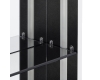 Комплект Aquaton Ривьера 80 – Зеркальный шкаф, Белый матовый / Черный