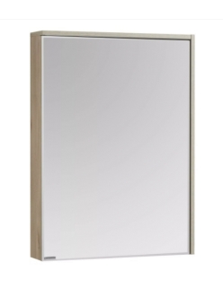 Комплект Aquaton Стоун 60 – Зеркальный шкаф, Сосна арлингтон