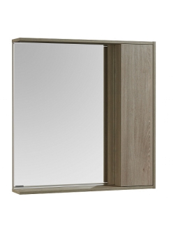 Комплект Aquaton Стоун 80 – Зеркальный шкаф, Сосна арлингтон