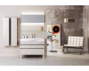 Aqwella Бергамо 80 акация – Напольный комплект мебели для ванной Ber.01.08/n/A