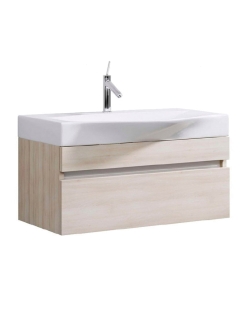 Aqwella Бергамо 100 акация – Подвесной комплект мебели для ванной er.01.10/A