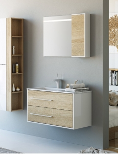 Aqwella Miami  90 – комплект мебели для ванной