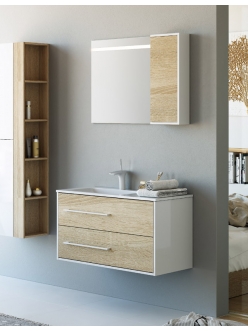 Aqwella Miami 90 – комплект мебели для ванных комнат