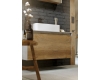 Aqwella Mobi 100 (Моби 100) Подвесная мебель для ванной под накладную раковину