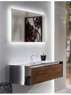 Armadi Art Dorato DR – Подвесная мебель для ванной с раковиной-столешницей