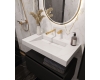 Armadi Art FLAT Calacatta 80 – модульная мебель для ванной в стиле минимализм