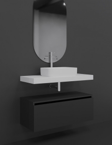 Armadi Art FLAT 100 модульная мебель для ванной комнаты