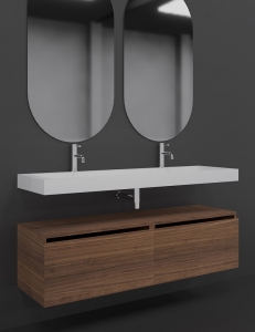 Armadi Art FLAT 140 модульная мебель для ванной комнаты