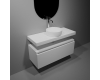 Armadi Art FLAT 100 – модульная подвесная мебель для ванной в стиле минимализм