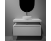 Armadi Art FLAT 100 – модульная подвесная мебель для ванной в стиле минимализм