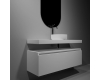 Armadi Art FLAT 120 – модульная подвесная мебель для ванной в стиле минимализм