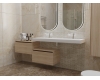 Armadi Art FLAT 120 – модульная подвесная мебель для ванной в стиле минимализм