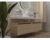 Armadi Art FLAT 140 – модульная подвесная мебель для ванной в стиле минимализм