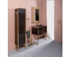 Armadi Art Monaco 80 – Мебель для ванной в цвете Чёрный глянец