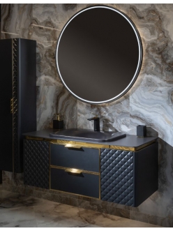 Armadi Art Rombo 120 – премиальная мебель для ванной в цвете Anthracite