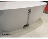 Астра-Форм Атрия 160х75 Отдельностоящая монолитная ванна из литьевого мрамора