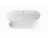 Астра-Форм Шарм 170х80 Отдельностоящая монолитная ванна из литьевого мрамора