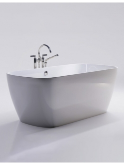 Астра-Форм Антарес 160х75 Отдельностоящая монолитная ванна из литьевого мрамора