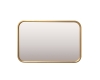 Atoll Пальмира ATM600PG – Зеркало Прямоугольник 60 см золото