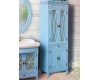 Мебель для ванной АТОЛЛ РЕТРО BLUE – голубой с серебряной патиной