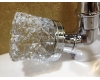 Boheme Crystal 272-CRST Высокий двуручковый смеситель для умывальника (Хром)