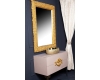 Boheme Rose 548 Зеркало в багетной раме 85 см (золото)